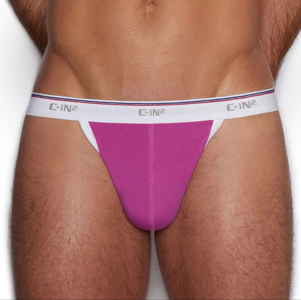 C-IN2 Men's Throwback Thong Underwear NEW Size Medium